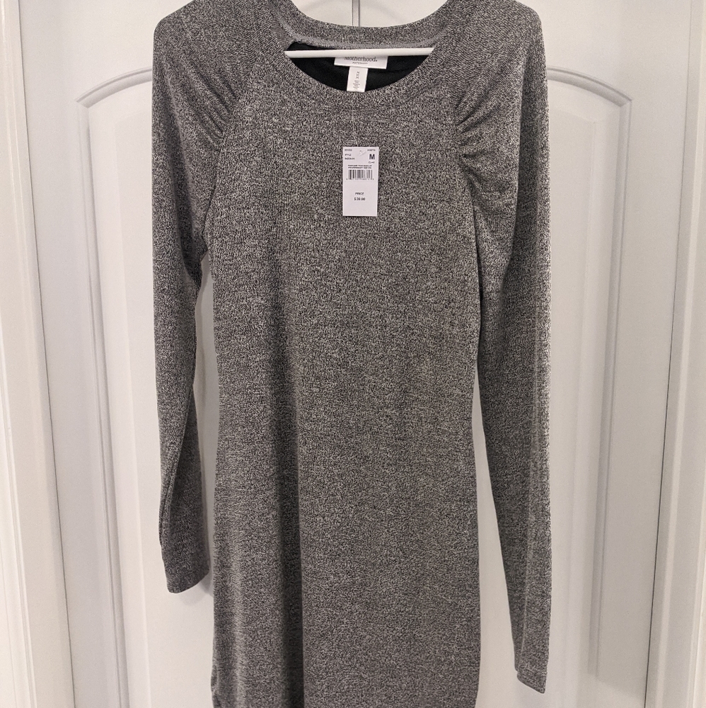 Gray maternity dress Medium
